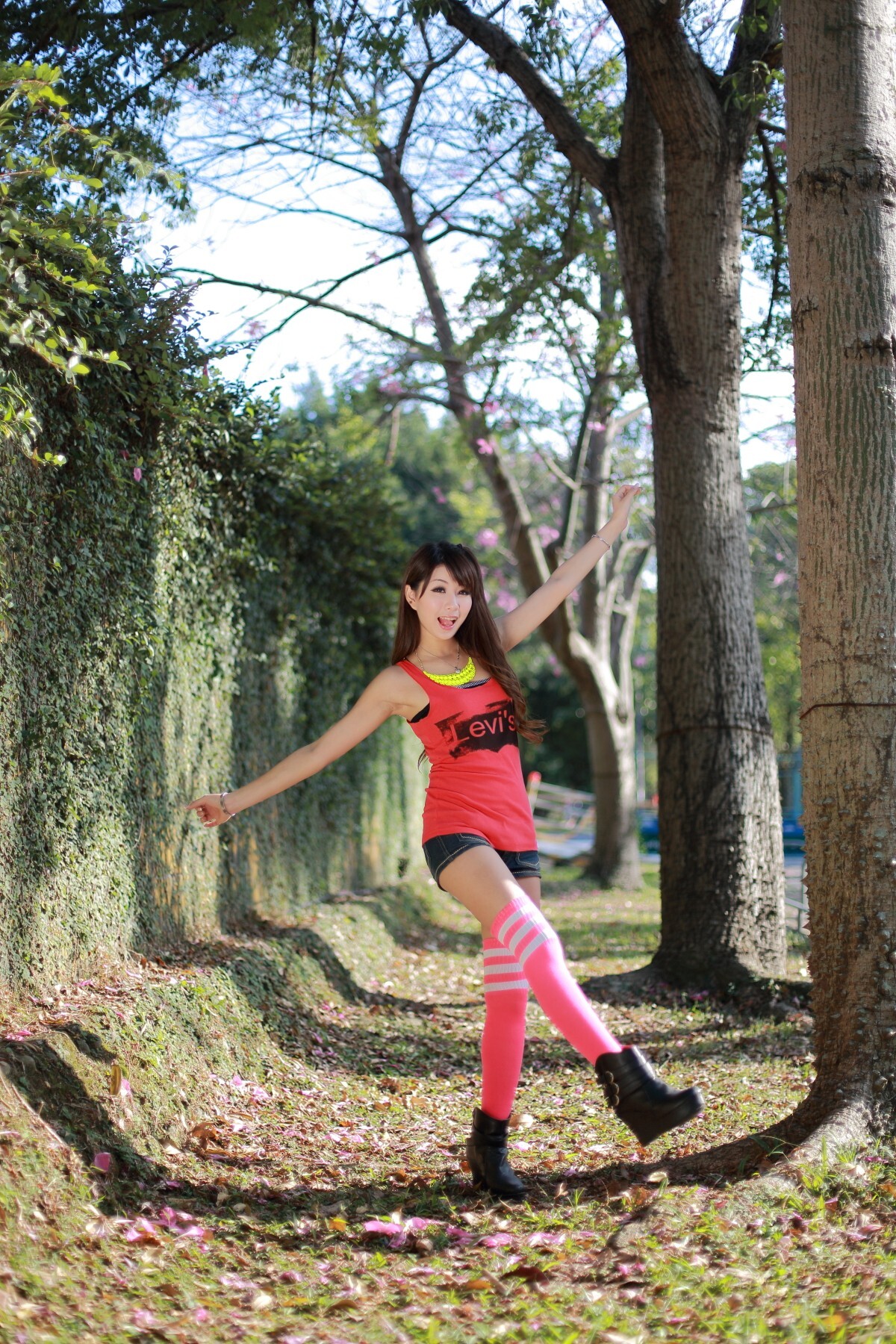 Beautyleg女神-LUCY+IVY外拍写真